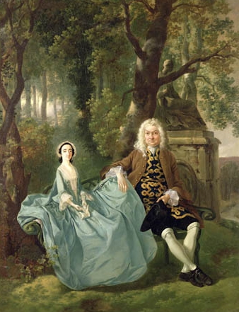 Thomas Gainsborough Portrait of Mr and Mrs Carter of Bullingdon House